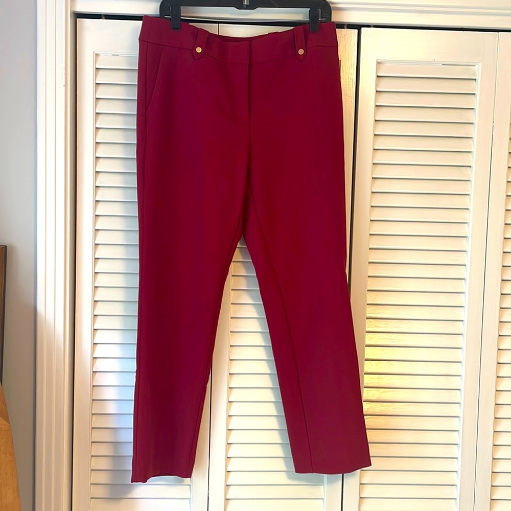 Loft Rust Slacks - image 1